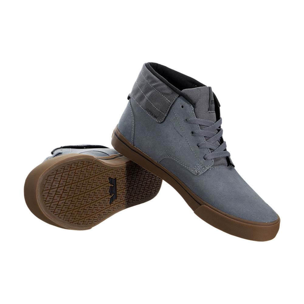 Baskets Montantes Supra Passion Bleu Slate/Gum Homme | OHE-47013336